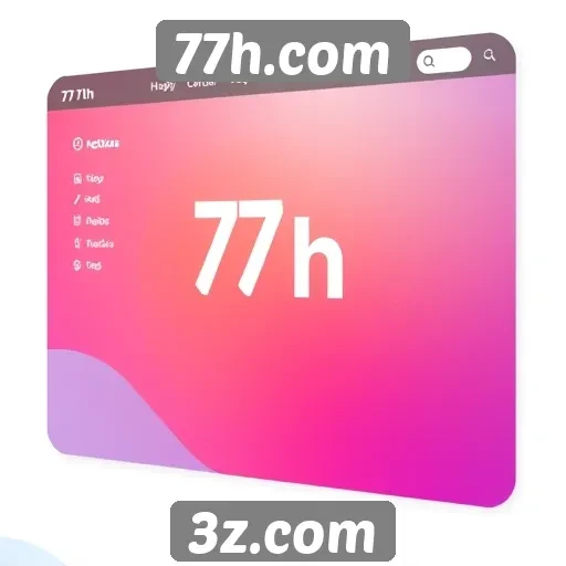 Explorando a interface do usuário no 77h.com