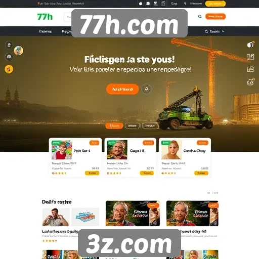 Novo design do site 77h.com melhora a experiência do usuário